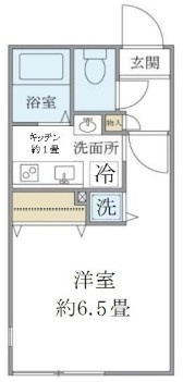モデュロール上落合の間取り|間取りです。