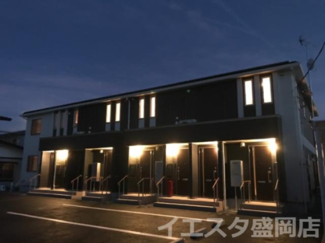 ソレイユの外観|外観写真（夜）