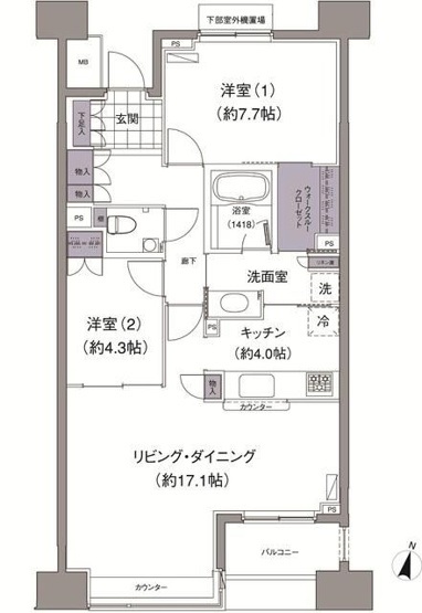 【間取り】 | アビティ目黒