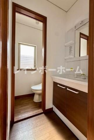 野田市五木新町戸建て　仲介手数料（賃料の1.10ヵ月）の50％OFF対象物件！のトイレ|ゆったりとした空間のトイレです