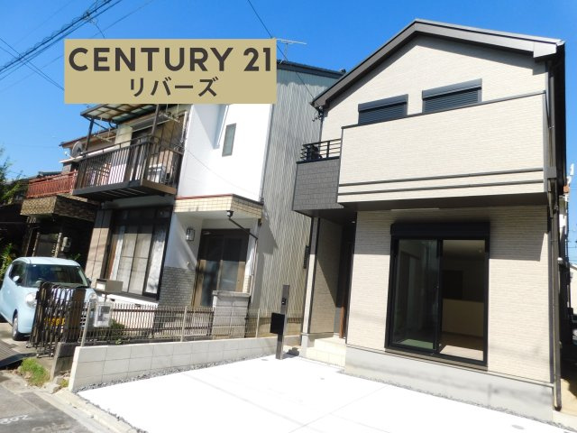 名古屋市南区天白町３丁目の新築一戸建の外観|☆限定１棟☆　　いつでも見学出来ます♪（お問合せ当日、平日、水曜、夜間でもＯＫ）　南向き！　駐車並列２台ＯＫ！　ＺＥＨ水準！　全居室収納完備！　小・中学校徒歩約８分♪