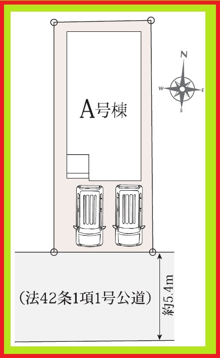 名古屋市南区天白町３丁目の新築一戸建の区画図|◇区画図◇