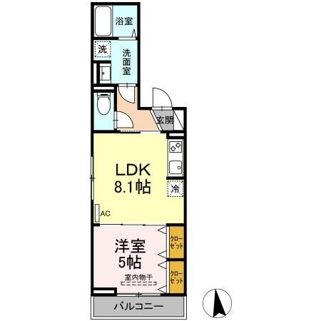 セレスティア東葛西Ⅱの間取り