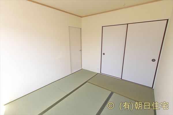 呉市広吉松１丁目のアパートの寝室