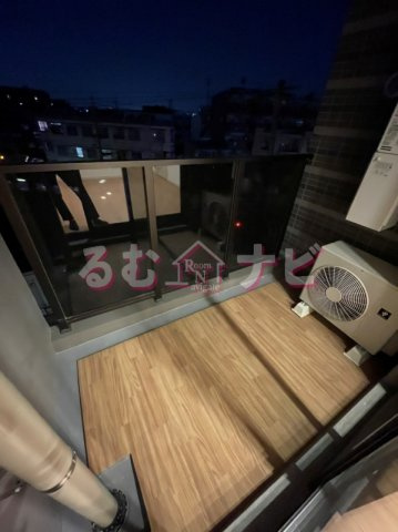 福岡市博多区麦野４丁目の賃貸マンションのバルコニー