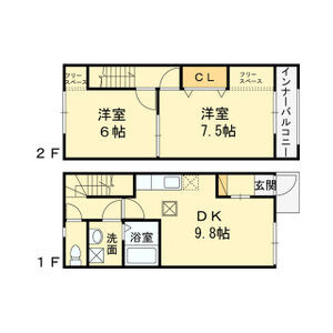 グレイス加茂A棟の間取り