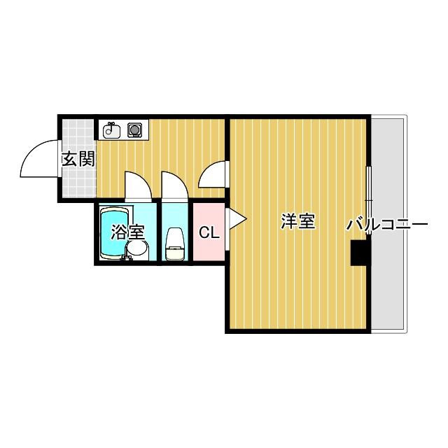 林泉第7ビルの間取り