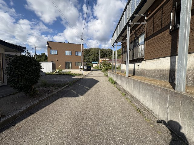 【土地図】 | 【建築条件なし】解体更地渡し・大仙市刈和野字湯田 区画の整った住宅街の角地物件 二面接道高台で陽当たり良好