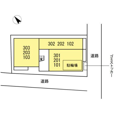 ブルーム南小岩の区画図