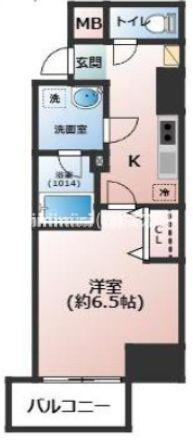 ファーストレジデンス天満橋の間取り