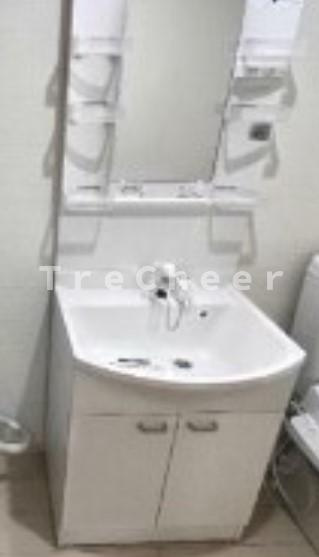 セレンディピティ蓮根の独立洗面台