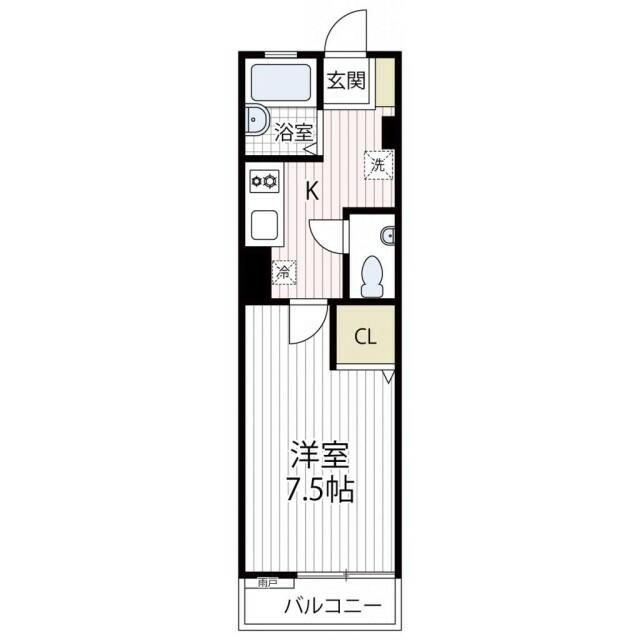 ヴェーラ赤坂の間取り