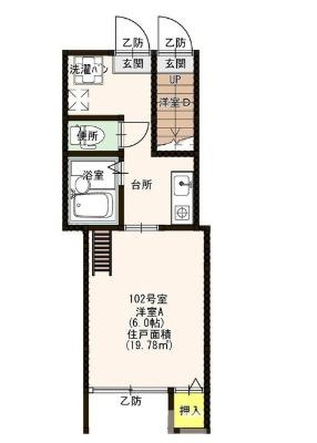 【間取り】 | リヴィエール綾瀬