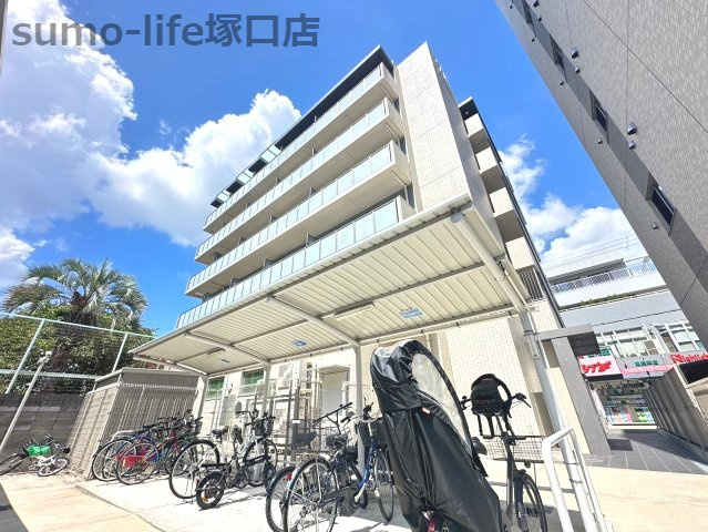 フラクタス尾浜のエントランス