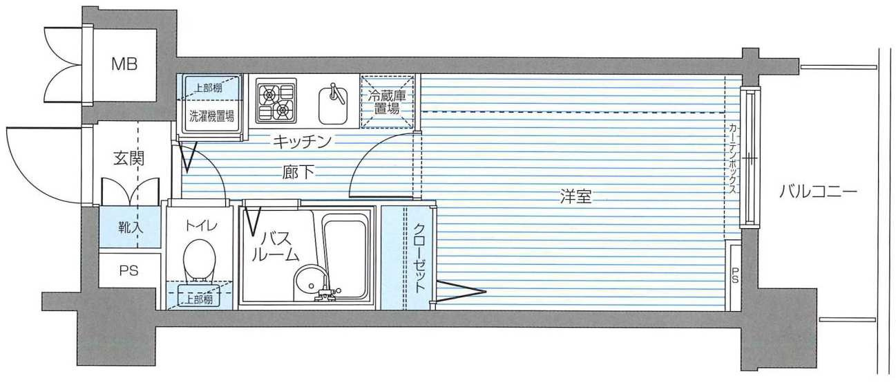 トーシンフェニックス芝アストラーレの間取り