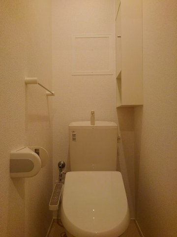 ヴィラ　オルテンシアのトイレ|コンパクトで使いやすいトイレです