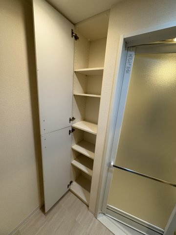 AXAS代々木アジールコートの収納|タオル等を収納できます