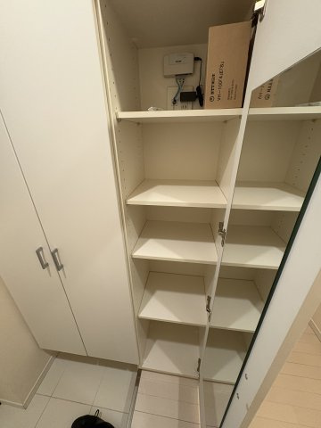 AXAS代々木アジールコートの収納|ちょっとした物を収納するのに便利です