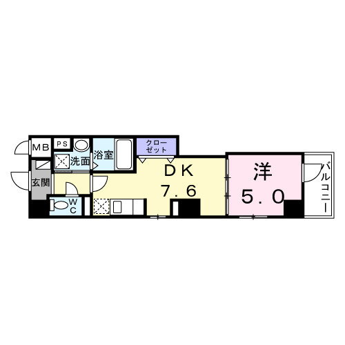 アドア・メディテレーニアンの間取り