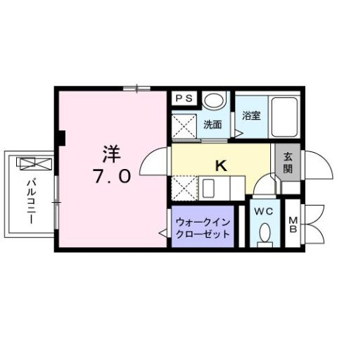 Ｖｉｌｌａ　ｗｉｓｔｅｒｉａの間取り