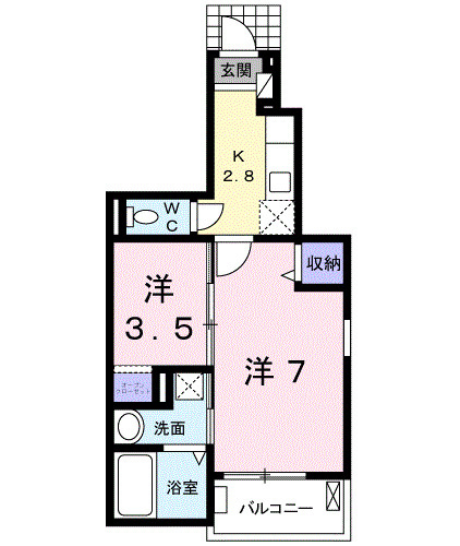 グランベルメゾンの間取り