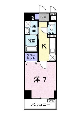 アウル三鷹の間取り