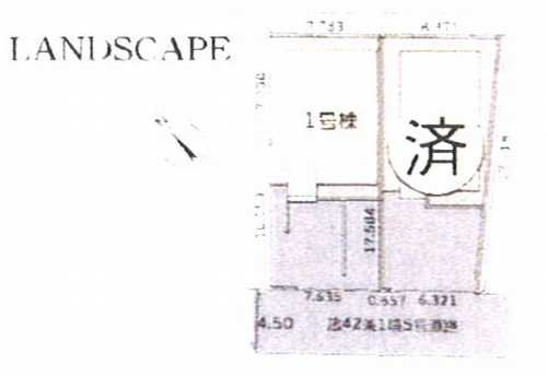 横浜市瀬谷区東野台　新築戸建全2棟の区画図