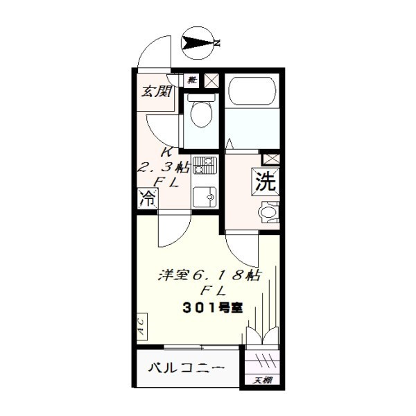 ポポラーレＭＡＲＵＴＯＫＵ の間取り