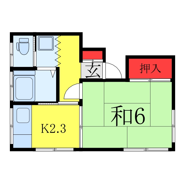 サンコーポの間取り