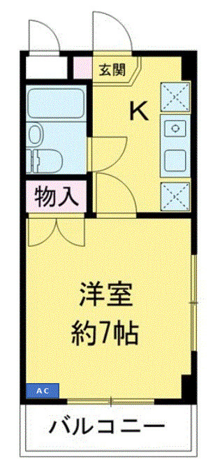 田端シティークレストの間取り