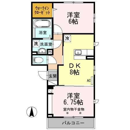 ラ・フルールの間取り