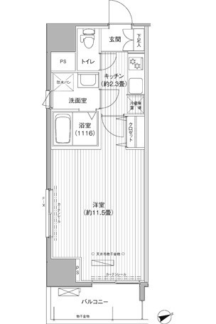 アクシス池袋の間取り