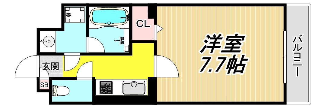 メゾンhanahanaの間取り
