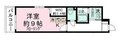 レオ伍拾八番館の間取り|間取りです。