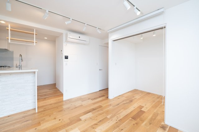 Recorrido Nakanoshinbashi 301号室の居間・リビング