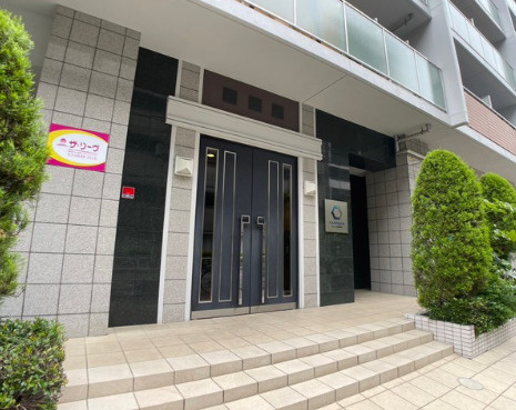 カスタリア門前仲町Ⅱのエントランス