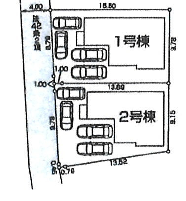 LiveleGarden.Ｓ　あきる野市油平第5期　全2棟　2号棟の区画図