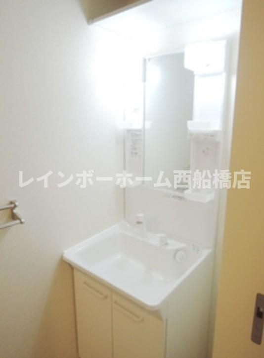 ShaMaison鎌ケ谷の洗面所