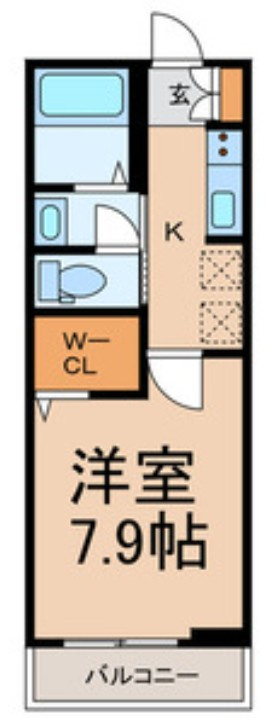 ShaMaison鎌ケ谷の間取り