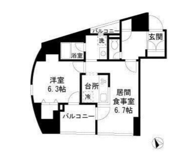 【間取り】 | セルクル落合