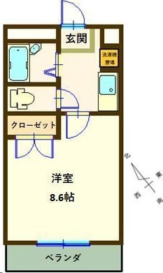 コンフォートイナリの間取り