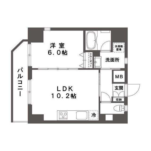 エシュレ湘南の間取り