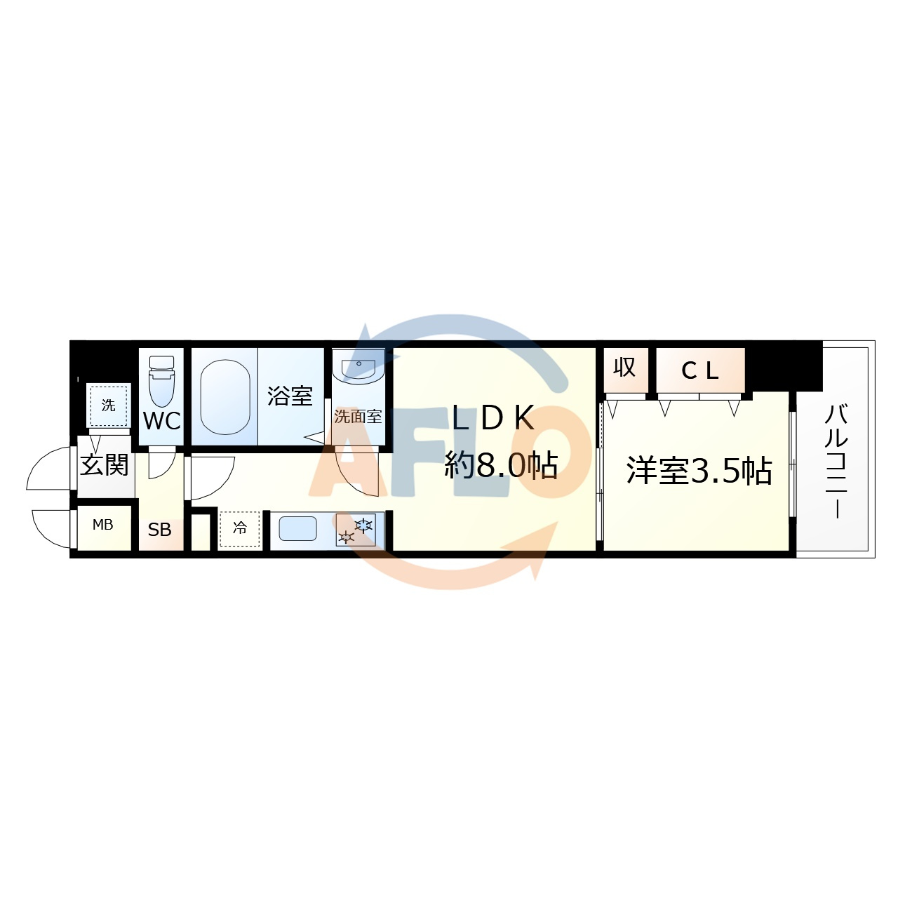 リアライズ南巽の間取り|リアライズ南巽　間取り