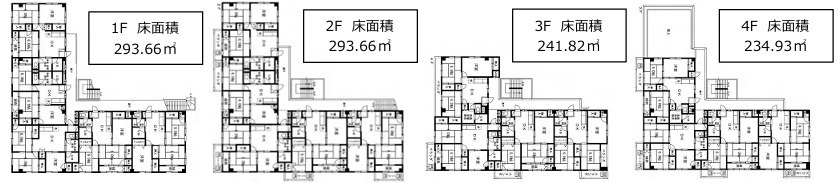江戸川区南葛西５丁目の一棟マンションの間取り