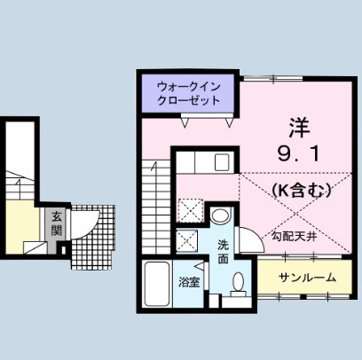 ポプラの間取り