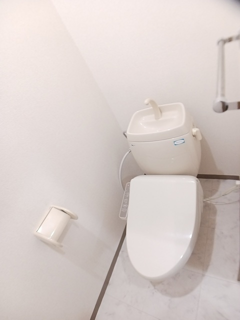 サンライズ江藤のトイレ|落ち着いた色調のトイレです