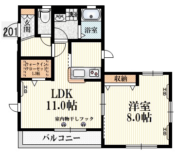 Ｉｓｉｓの間取り