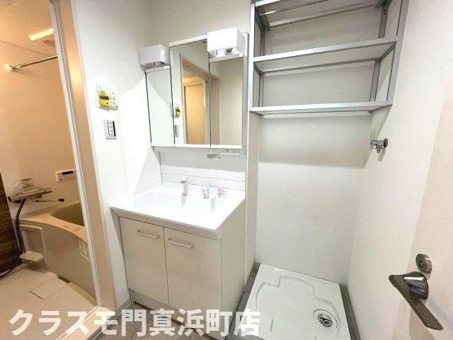 クリエオーレ錦町の洗面所