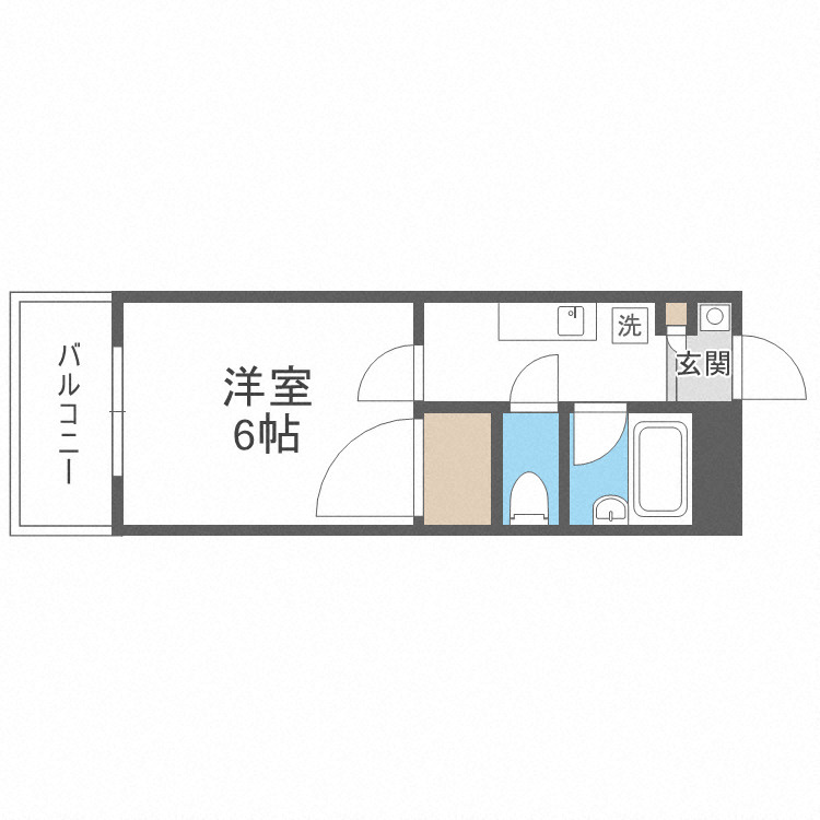 プレアール塔原東の間取り