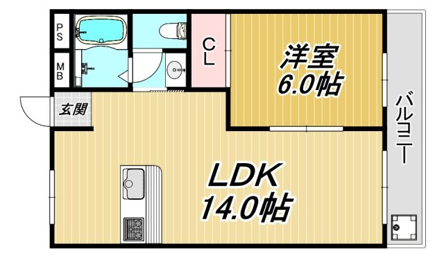 ミピアーチェ武庫之荘の間取り